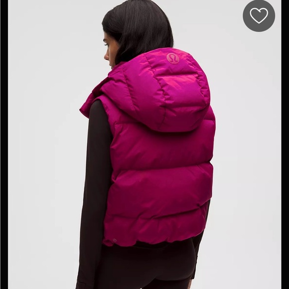 Red Puffer Vest - Picture 6 of 8